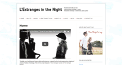 Desktop Screenshot of lestrangesinthenight.com